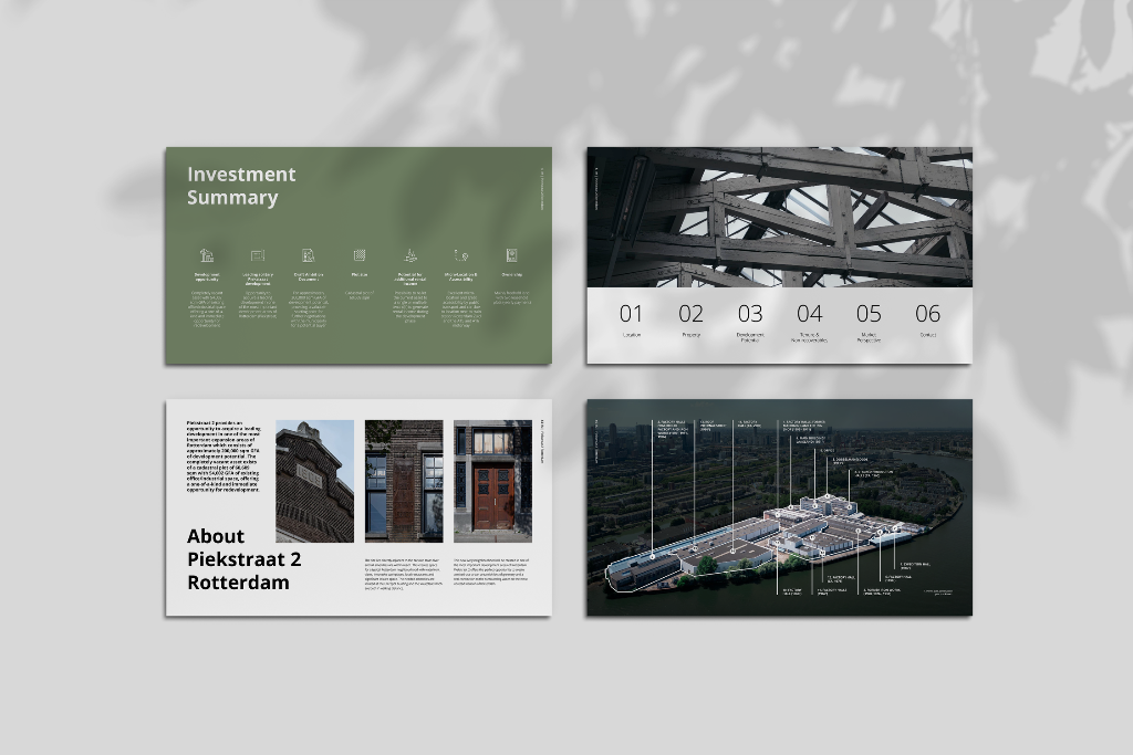 Investment memorandum mock-up: Piekstraat 2 Rotterdam
