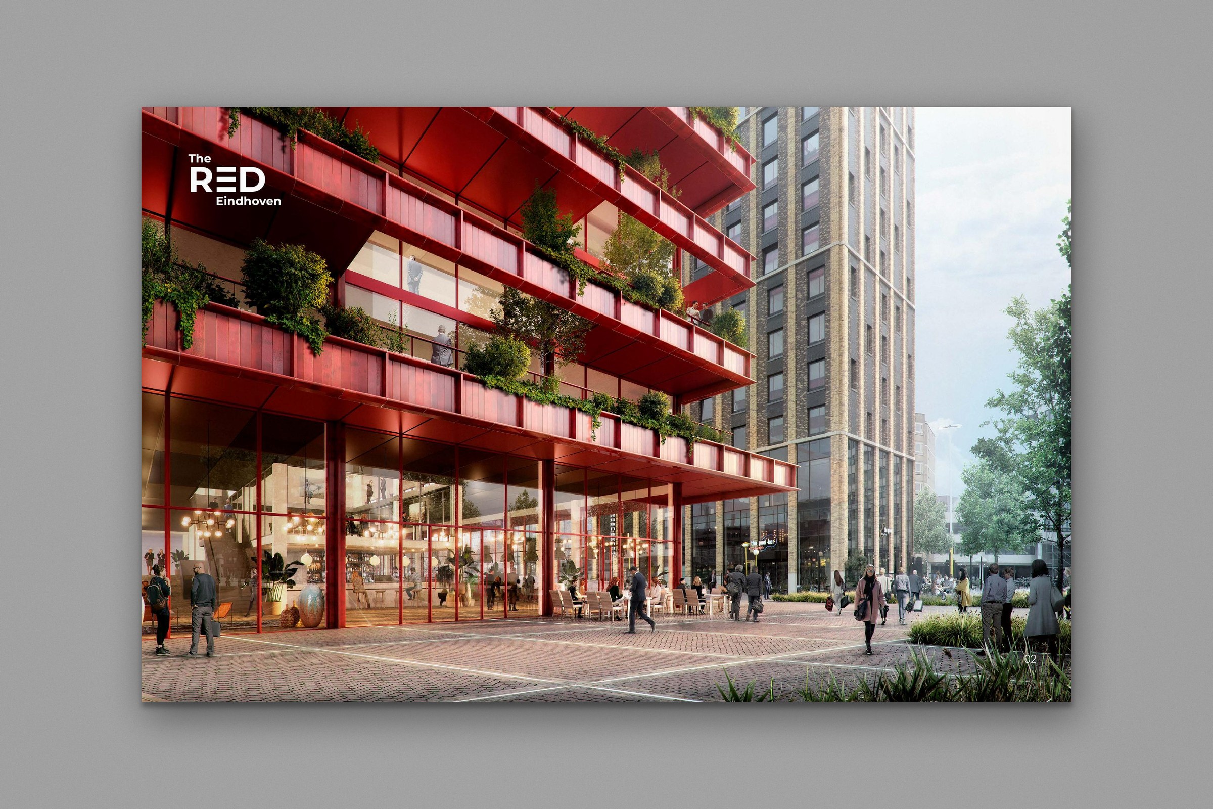 IM spread: visual of The RED